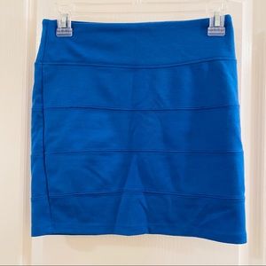 Nollie Small Blue Bodycon Mini Skirt Best Offer